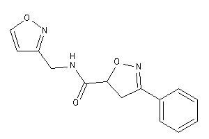 N-(isoxazol-3-ylmethyl)-3-phenyl-2-isoxazoline-5-carboxamide