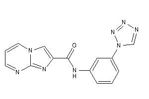 N-[3-(tetrazol-1-yl)phenyl]imidazo[1,2-a]pyrimidine-2-carboxamide