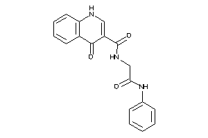 N-(2-anilino-2-keto-ethyl)-4-keto-1H-quinoline-3-carboxamide