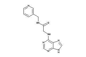 2-(9H-purin-6-ylamino)-N-(3-pyridylmethyl)acetamide