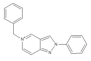5-benzyl-2-phenyl-pyrazolo[4,3-c]pyridin-5-ium