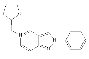 2-phenyl-5-(tetrahydrofurfuryl)pyrazolo[4,3-c]pyridin-5-ium