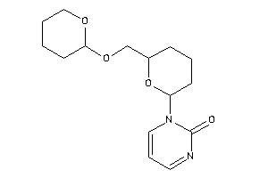 Image of 1-[6-(tetrahydropyran-2-yloxymethyl)tetrahydropyran-2-yl]pyrimidin-2-one
