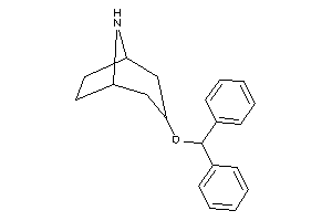 3-benzhydryloxy-8-azabicyclo[3.2.1]octane