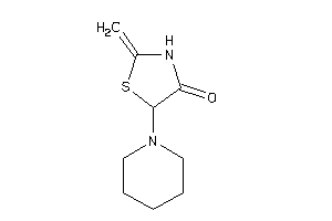 2-methylene-5-piperidino-thiazolidin-4-one