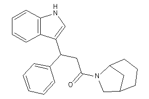 1-(6-azabicyclo[3.2.1]octan-6-yl)-3-(1H-indol-3-yl)-3-phenyl-propan-1-one