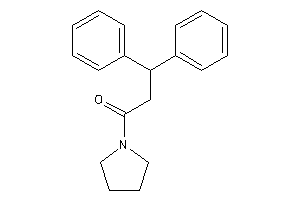 3,3-diphenyl-1-pyrrolidino-propan-1-one