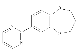 2-(3,4-dihydro-2H-1,5-benzodioxepin-7-yl)pyrimidine