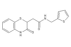 2-(3-keto-4H-1,4-benzothiazin-2-yl)-N-(2-thenyl)acetamide