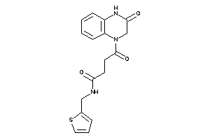 4-keto-4-(3-keto-2,4-dihydroquinoxalin-1-yl)-N-(2-thenyl)butyramide