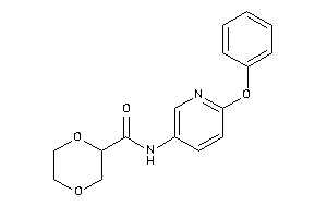 N-(6-phenoxy-3-pyridyl)-1,4-dioxane-2-carboxamide