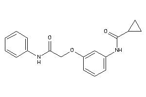 N-[3-(2-anilino-2-keto-ethoxy)phenyl]cyclopropanecarboxamide