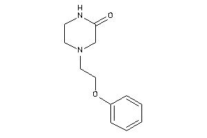 4-(2-phenoxyethyl)piperazin-2-one