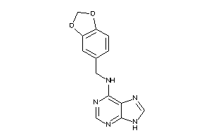 Piperonyl(9H-purin-6-yl)amine