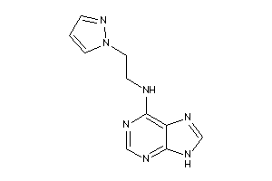 9H-purin-6-yl(2-pyrazol-1-ylethyl)amine