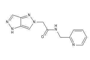 2-(4H-pyrazolo[4,3-c]pyrazol-2-yl)-N-(2-pyridylmethyl)acetamide