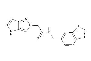 Image of N-piperonyl-2-(4H-pyrazolo[4,3-c]pyrazol-2-yl)acetamide
