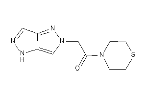 Image of 2-(4H-pyrazolo[4,3-c]pyrazol-2-yl)-1-thiomorpholino-ethanone