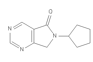 6-cyclopentyl-7H-pyrrolo[3,4-d]pyrimidin-5-one