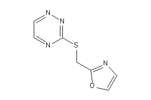 2-[(1,2,4-triazin-3-ylthio)methyl]oxazole