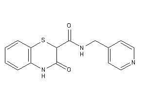 3-keto-N-(4-pyridylmethyl)-4H-1,4-benzothiazine-2-carboxamide