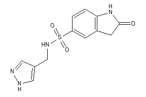 2-keto-N-(1H-pyrazol-4-ylmethyl)indoline-5-sulfonamide