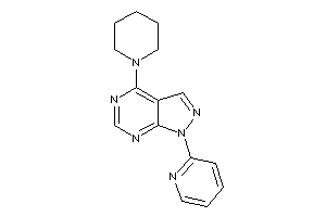 4-piperidino-1-(2-pyridyl)pyrazolo[3,4-d]pyrimidine