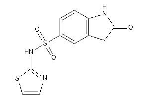 2-keto-N-thiazol-2-yl-indoline-5-sulfonamide