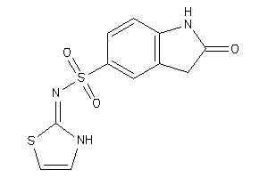 2-keto-N-(4-thiazolin-2-ylidene)indoline-5-sulfonamide