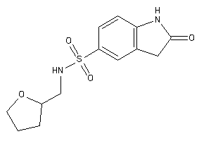 2-keto-N-(tetrahydrofurfuryl)indoline-5-sulfonamide