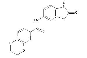 N-(2-ketoindolin-5-yl)-2,3-dihydro-1,4-benzodioxine-6-carboxamide