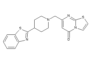 7-[[4-(1,3-benzothiazol-2-yl)piperidino]methyl]thiazolo[3,2-a]pyrimidin-5-one