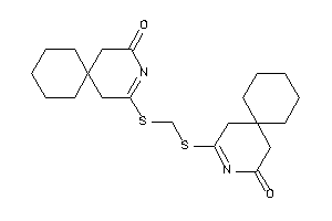 4-[[(2-keto-3-azaspiro[5.5]undec-3-en-4-yl)thio]methylthio]-3-azaspiro[5.5]undec-3-en-2-one