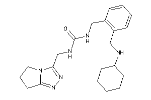 1-[2-[(cyclohexylamino)methyl]benzyl]-3-(6,7-dihydro-5H-pyrrolo[2,1-c][1,2,4]triazol-3-ylmethyl)urea