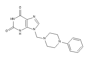 9-[(4-phenylpiperazino)methyl]xanthine