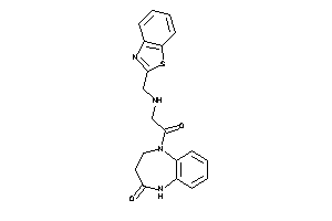 1-[2-(1,3-benzothiazol-2-ylmethylamino)acetyl]-3,5-dihydro-2H-1,5-benzodiazepin-4-one