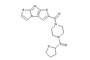 [4-(BLAHcarbonyl)piperazino]-(tetrahydrofuryl)methanone