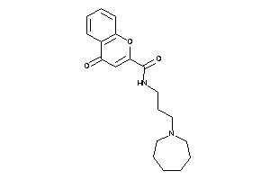 N-[3-(azepan-1-yl)propyl]-4-keto-chromene-2-carboxamide