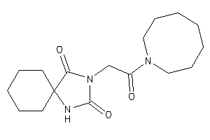 3-[2-(azocan-1-yl)-2-keto-ethyl]-1,3-diazaspiro[4.5]decane-2,4-quinone