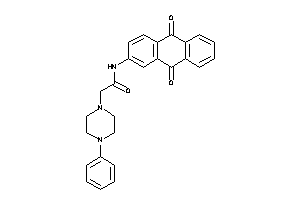 N-(9,10-diketo-2-anthryl)-2-(4-phenylpiperazino)acetamide