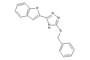 Image of 3-(benzofuran-2-yl)-5-(benzylthio)-4H-1,2,4-triazole