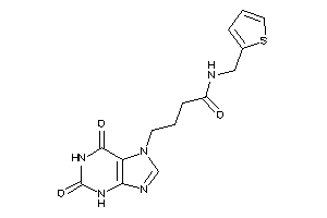 4-(2,6-diketo-3H-purin-7-yl)-N-(2-thenyl)butyramide