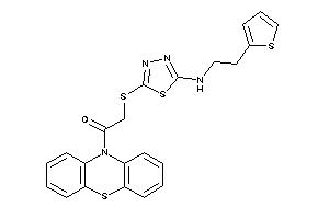 1-phenothiazin-10-yl-2-[[5-[2-(2-thienyl)ethylamino]-1,3,4-thiadiazol-2-yl]thio]ethanone