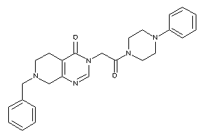 7-benzyl-3-[2-keto-2-(4-phenylpiperazino)ethyl]-6,8-dihydro-5H-pyrido[3,4-d]pyrimidin-4-one