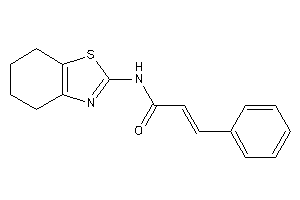 3-phenyl-N-(4,5,6,7-tetrahydro-1,3-benzothiazol-2-yl)acrylamide