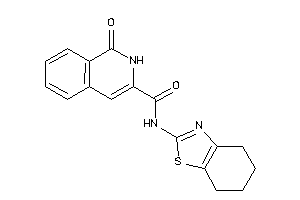 1-keto-N-(4,5,6,7-tetrahydro-1,3-benzothiazol-2-yl)-2H-isoquinoline-3-carboxamide