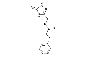 2-phenoxy-N-[(5-thioxo-1,4-dihydro-1,2,4-triazol-3-yl)methyl]acetamide