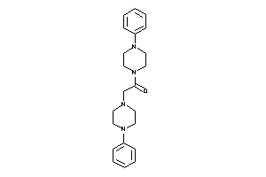 Image of 1,2-bis(4-phenylpiperazino)ethanone