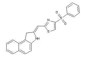 Image of 4-besyl-2-(1,3-dihydrobenzo[e]indol-2-ylidenemethyl)thiazole