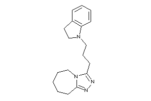 3-(3-indolin-1-ylpropyl)-6,7,8,9-tetrahydro-5H-[1,2,4]triazolo[4,3-a]azepine